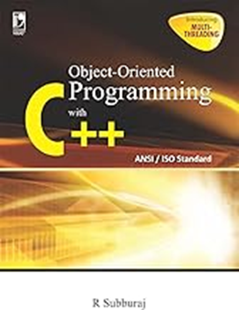 Object Oriented Programming with C++ book by Dr R Subburaj